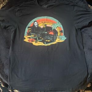 Ghost Face on Vacation Tshirt